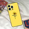 Летний чехол для телефона с цветочным принтом ромашек и подсолнухов для iPhone 16 15 14 12 11 13 17 Pro Max 15 16 Plus 13 Mini 16e 17 Air Funda Cover