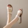 Sandals Women's New Summer Wear Flat-bottomed Sports Sandals with Skirts, Cool Slippers Are Comfortable