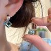 Серьги-кольца большого размера из серебряной иглы S925 - Японский и корейский стиль, Модные и универсальные, Вдохновленные знаменитостями.