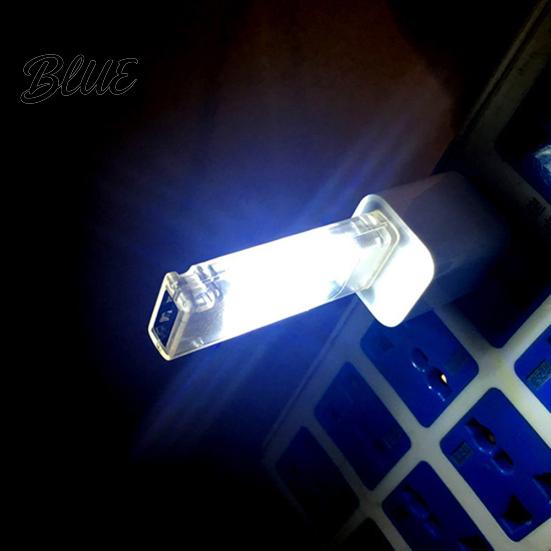 Портативная светодиодная лампа USB 5 В, двусторонняя книга для чтения в общежитии U-диск, мини-ночник