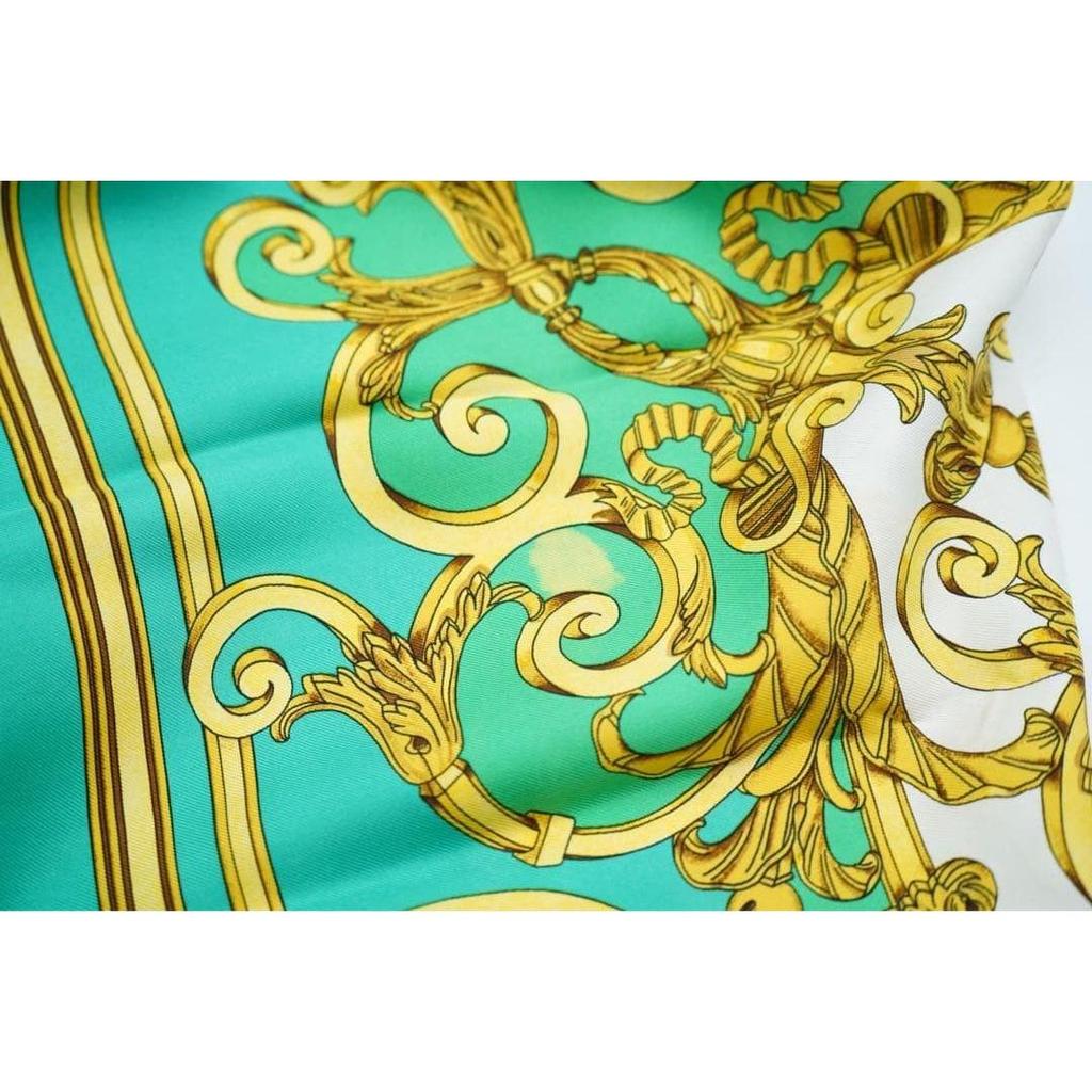 Б/у Шарф Hermes Carre 90 Сад Тюильри HERMES