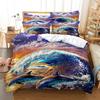 Big Pike Fish Duvet Cover Set 2/3 Pcs Boys Girls Twin Queen Size Duvet Cover Pillowcase Bed