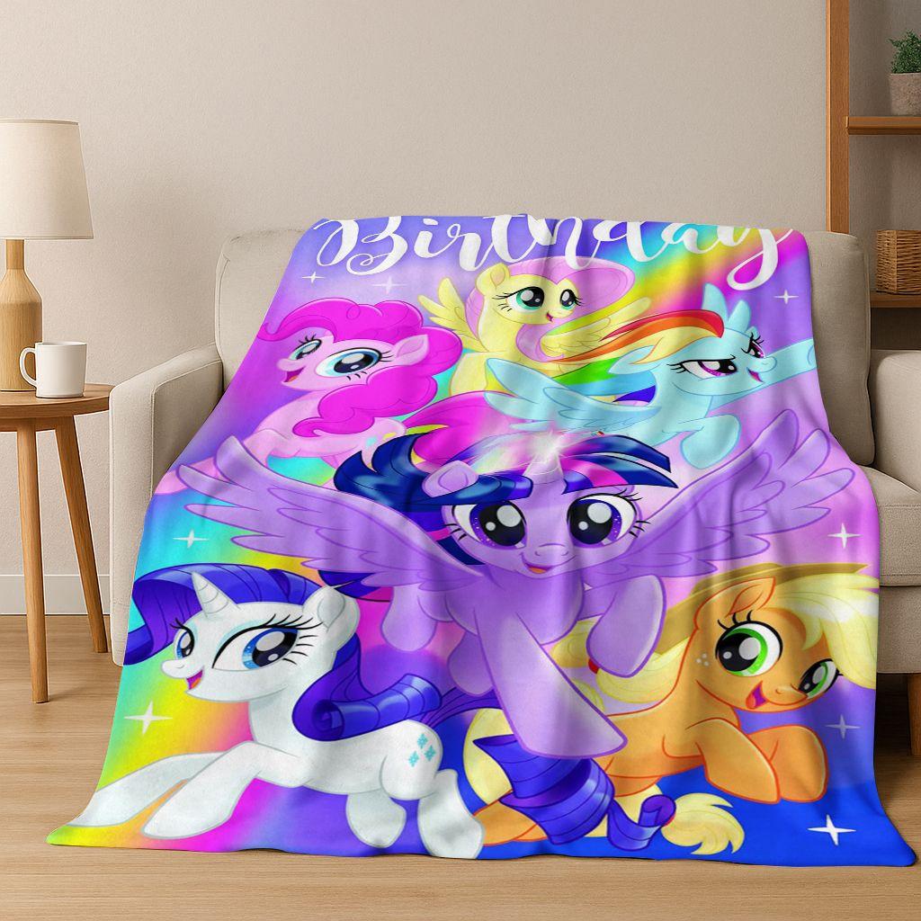 26 Стилей My Little Pony Единорог Мультфильм Фланелевое Одеяло, Теплое и Уютное Мягкое Плед для Дома Спальни Кровати Дивана Покрытие Дети