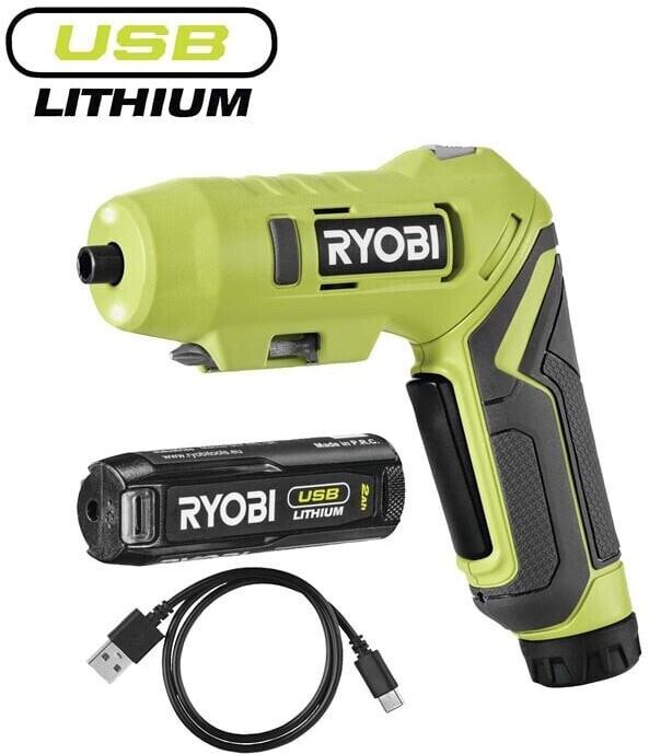 Мини-шуруповёрт Ryobi USB-Lithium Akku-Knickschrauber RSDP4-120G 4V (5133005958)