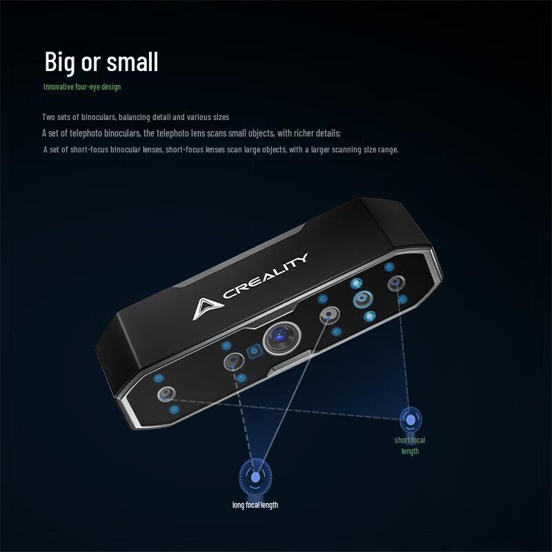 3D-сканер CREALITY CR-Scan Otter, китайская вилка (адаптер в комплекте)