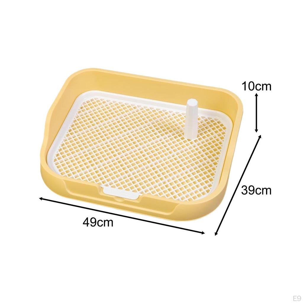 Туалет-горшок для собак, туалет для дрессировки домашних животных, многоразовый со съемным туалетным лотком для щенков