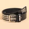 Wide Belt Y2K Leather Belt Vintage Punk Waistband Cool Rivet Waist Belt  Daily