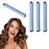 3Pcs/Set No Heat Hair Curler with Hooks Women Overnight Sleeping Curls Headband Curling Rod Soft Hair Roller Lazy Girls Long Hair Curling Styling Tool