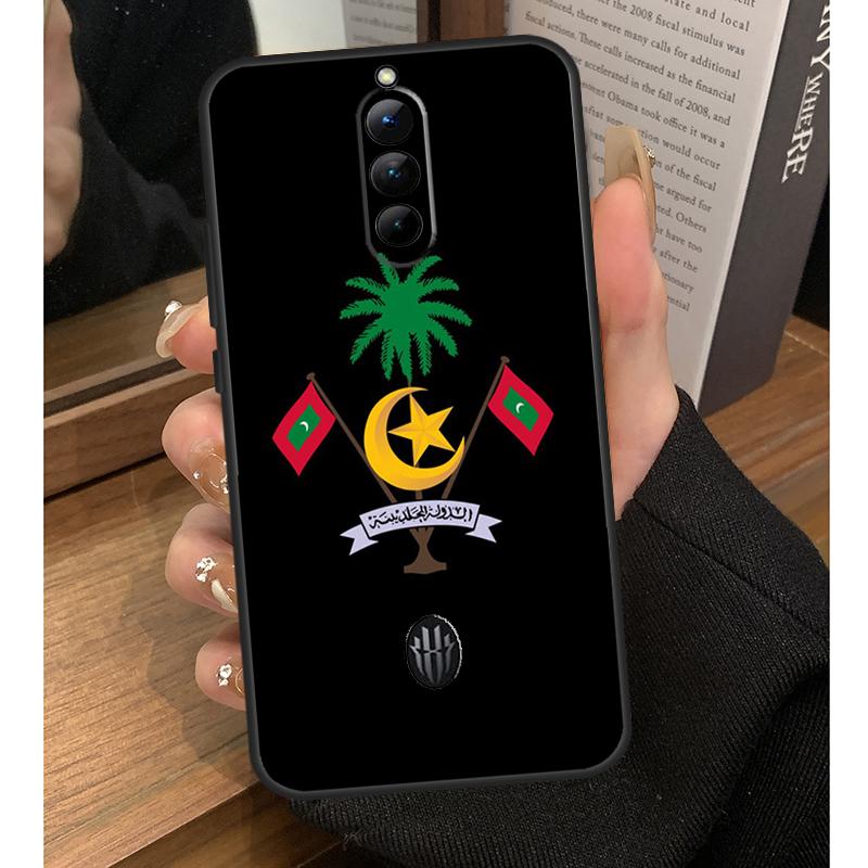 Чехол-карта Мальдивы для Nubia Red Magic 8 9 10 Pro Plus 6 7 6S 7S Pro 5G 6R RedMagic 9S 8S Pro Plus Coque