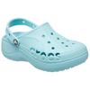 Crocs Baya Платформа Клог EVA Легкие и Удобные Для Поездок На Работу На Открытом Воздухе Минималистичный Тренд Обувь с Отверстиями Женские Синие