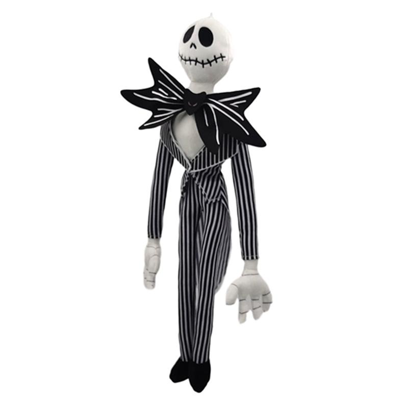 50 см Аниме Кошмар перед Рождеством Джек Скеллингтон Плюшевая Мягкая Кукла Игрушки Набитая Подушка Скеллингтон Джек