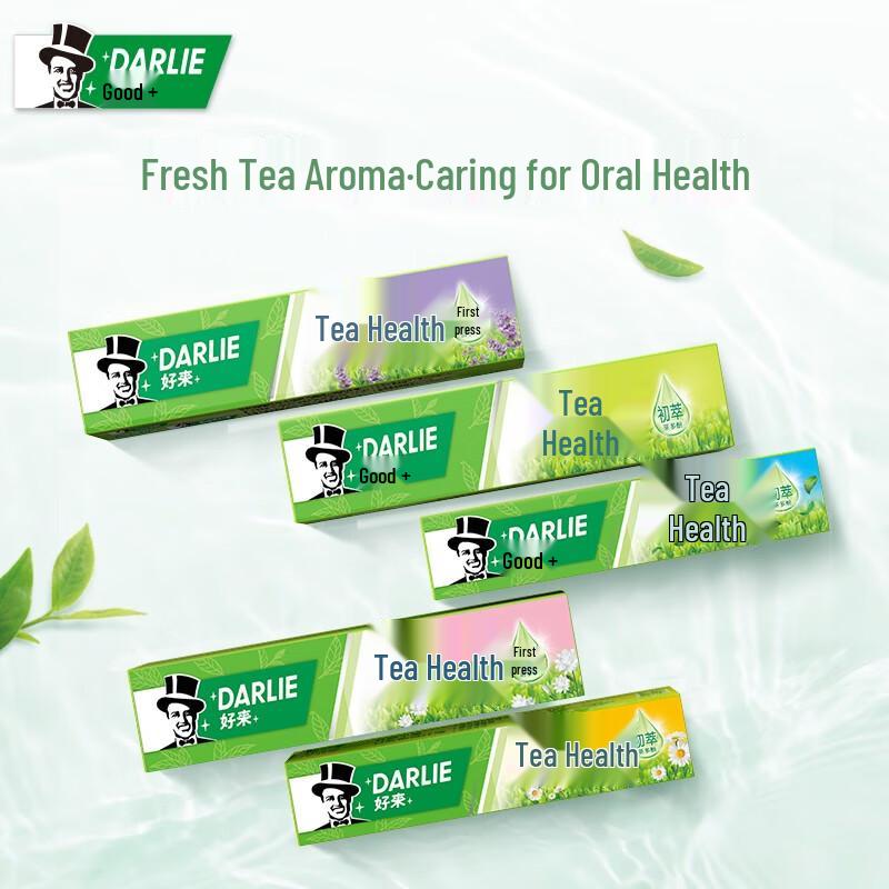 Darlie Tea Fresh Longjing Green Tea Toothpaste (12 x 190g)