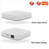Умный домашний шлюз Tuya Zigbee: Беспроводной/проводной мультирежим с таймером в приложении.