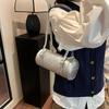 Высококачественные ПУ Сумки на плечо бочкообразной формы Простые Универсальные Чувство роскоши Личность Сумки для женщин 2025 Мода Новые Горячие