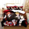 3D Печатный Аниме Постельный Комплект Bungo Stray Dogs Девочки Мальчики Взрослый Односпальный Полуторный Размер Королевы,Пододеяльник Наволочка Постельное Белье