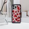 Чехол для телефона Wildflower Ins Милый Мультяшный для iPhone 17 13 Pro 14 Pro 15 Pro 16 Pro Max Чехол Леопардовый Вишнево-Коричневый 3D WF Клубничный