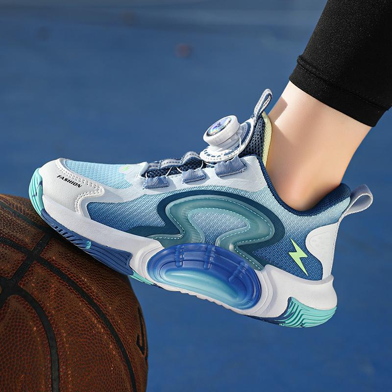 31-42 Children and Teenagers Plus Size Convenient and Fashionable Sports and Leisure Shoes Low Top Basketball Shoes