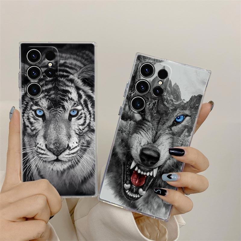 Чехол-бампер с изображением Орла, Кошки, Льва, Тигра для Samsung Galaxy S26 S25 S24 S23 Ultra S20 S21 FE S22 Plus S26 Ultra S25FE