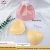 Triangle Double-Sided Thickened Sponge Bra Pads: Enhancing Uplift, Invisible Bikini Silicone Breast Inserts.