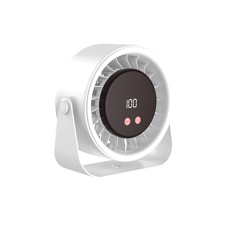 Rechargeable High-Speed Silent Turbo Fan for Kitchen and Desktop Use