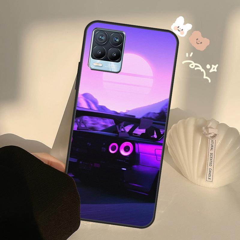 Спортивный автомобиль JDM Tokyo Drift для Realme 8 9 Pro Plus GT Neo 2 GT Master 9i 8i, чехол для телефона OnePlus 9 10 Pro 9R Nord2