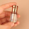 4pcs/set Refillable Golden Essential Oil Roller Bottle Perfume Bottle Glass Roll-On Essential Oil Bottle Cosmetics Container