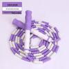 Регулируемая бамбуковая скакалка для всех возрастов - Скоростная, для начинающих, с удобной ручкой, с мягкими шариками