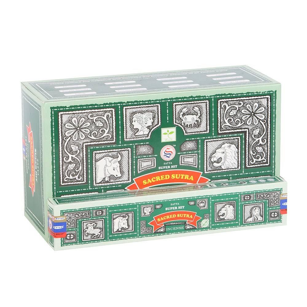 Satya Sacred Sutra Super Hit Incense Sticks (Pack of 12)