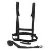 Детский ремень безопасности для лыж Нейлон Пластик Регулируемый лыжный тренировочный ремень для велоспорта Тренировка предотвращения падений Черный