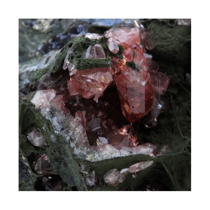 Pierres et Minéraux. Rhodochrosite. 1155.0 ct. Uchucchacua Mine, Perou.