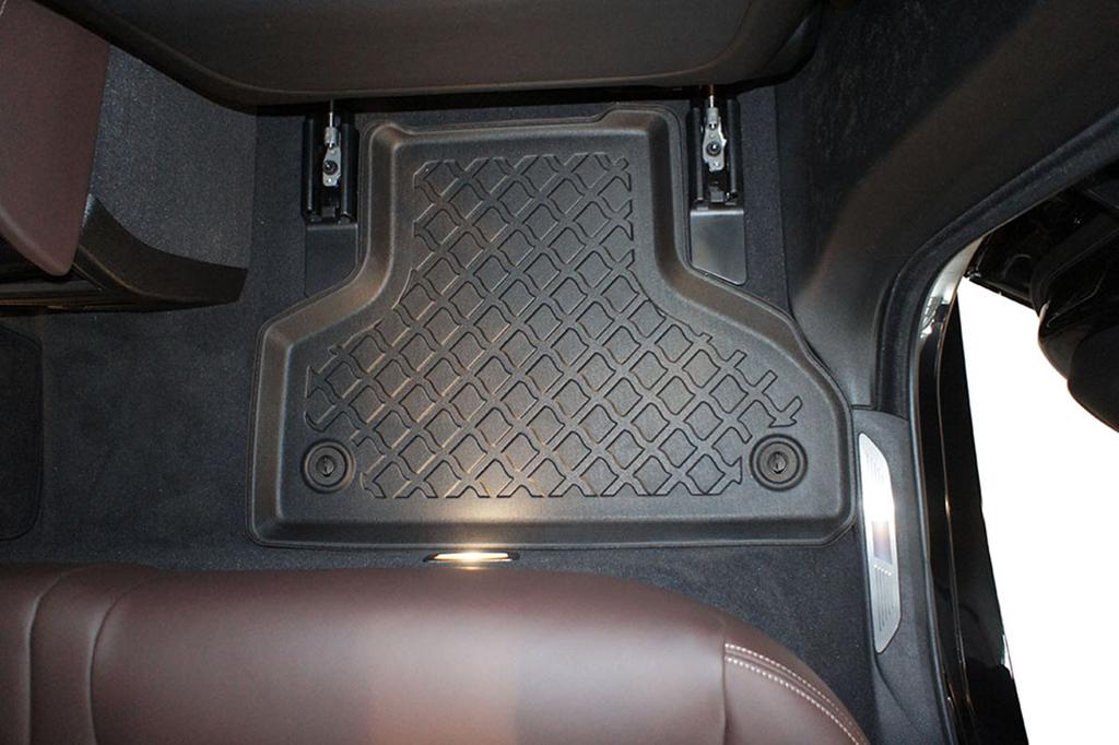 Комплект резиновых ковриков + накладка на тоннель Aristar для BMW X5 E70/F15 и X6 E71/F16 (2007-2019) Черный, Крепеж в комплекте
