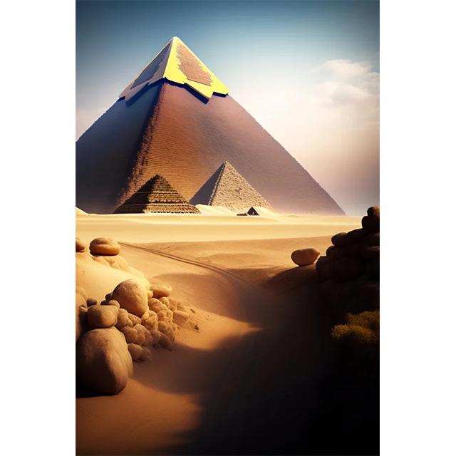 Египетская Пирамида Храм Сфинкс Принты Постер Холст HD Живопись Современное Настенное Искусство Картины Для Гостиной Спальни Украшение Дома