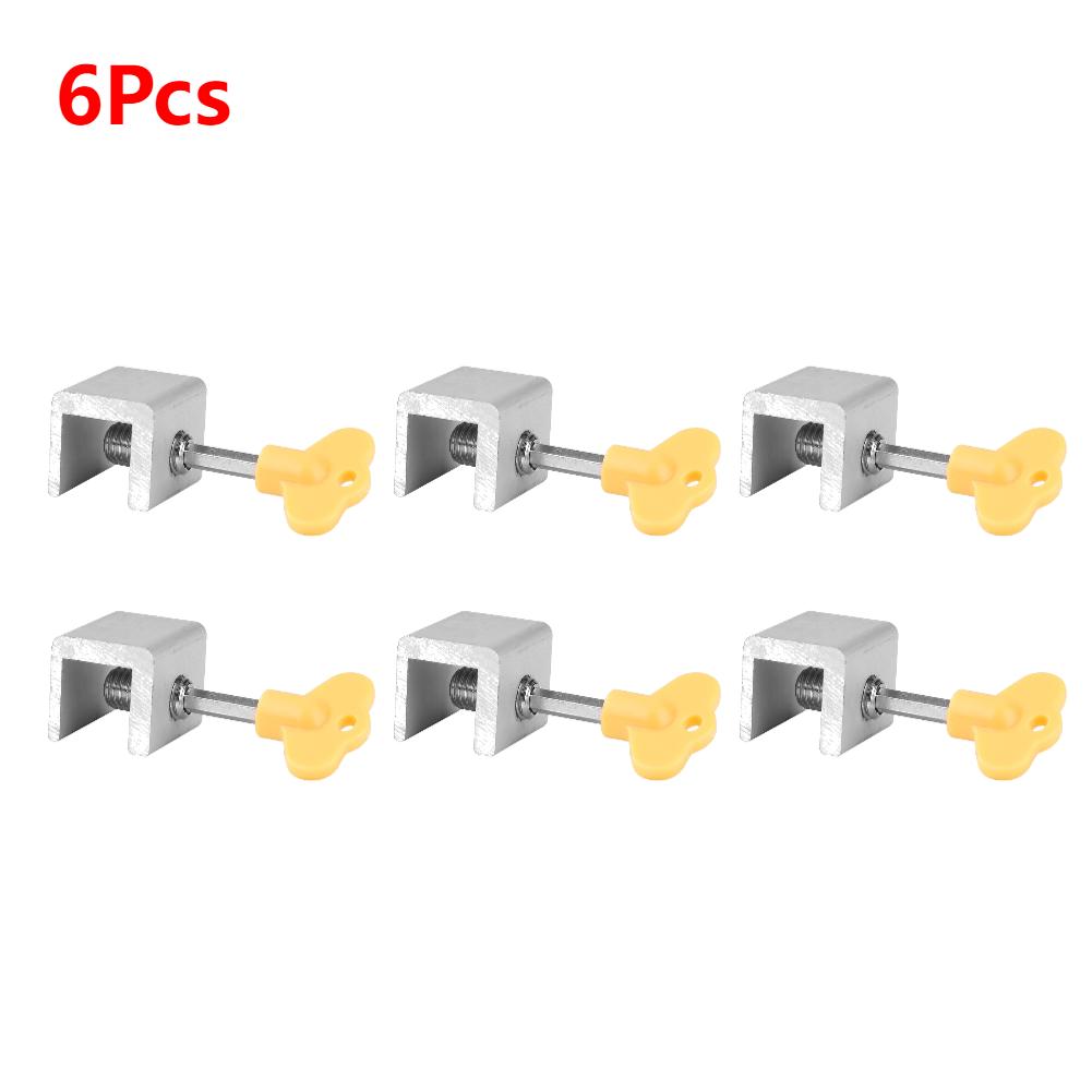 1-10 шт. раздвижные окна патио дверные замки толкающие алюминиевый сплав защита для детей дверные окна защитные замки стопоры защитные ограждения