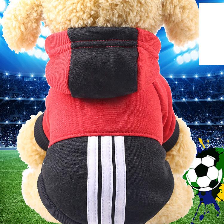 Winter Dog Clothes Contrasting Sweater Little Teddy Cat Bichon Dog Pet Supplies Clothes