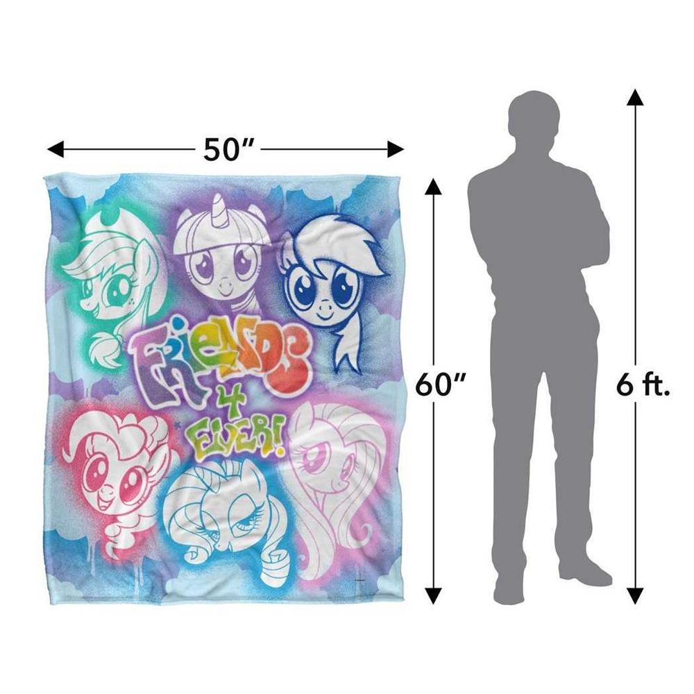 my little pony Друзья навсегда Шелковистое супермягкое одеяло