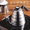 Long Narrow Spout Gooseneck Kettle Exact Thermometer Drip Coffee Kettle  Tea Brewing