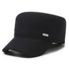 Autumn Winter Middle-aged Men's Flat Cap Outdoor Warm Cold Ear Protection Cap