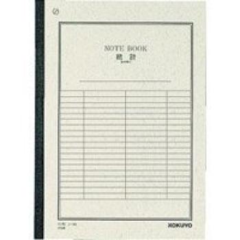 KOKUYO Статистика Примечание 6 3 вертикальный 40 набор Нет-4RN Нет. (Полу-B5) строки, листы, 10-кн.
