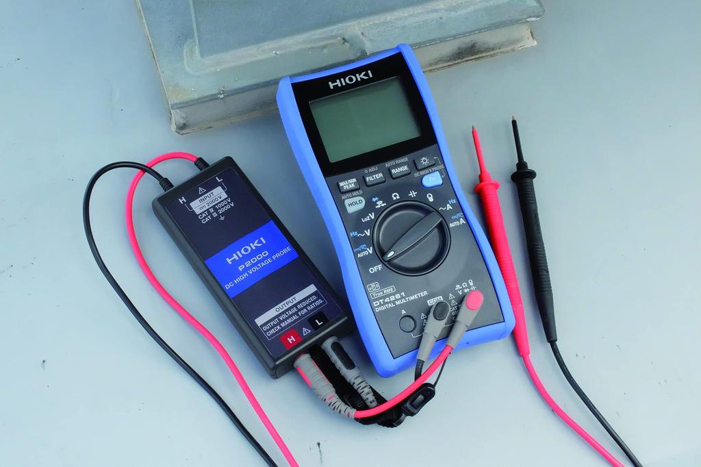 HIOKI Hioki P2000 Зонд постоянного высокого напряжения Сделано в Японии Солнечная фотоэлектрическая солнечная Высокое напряжение Высокое напряжение