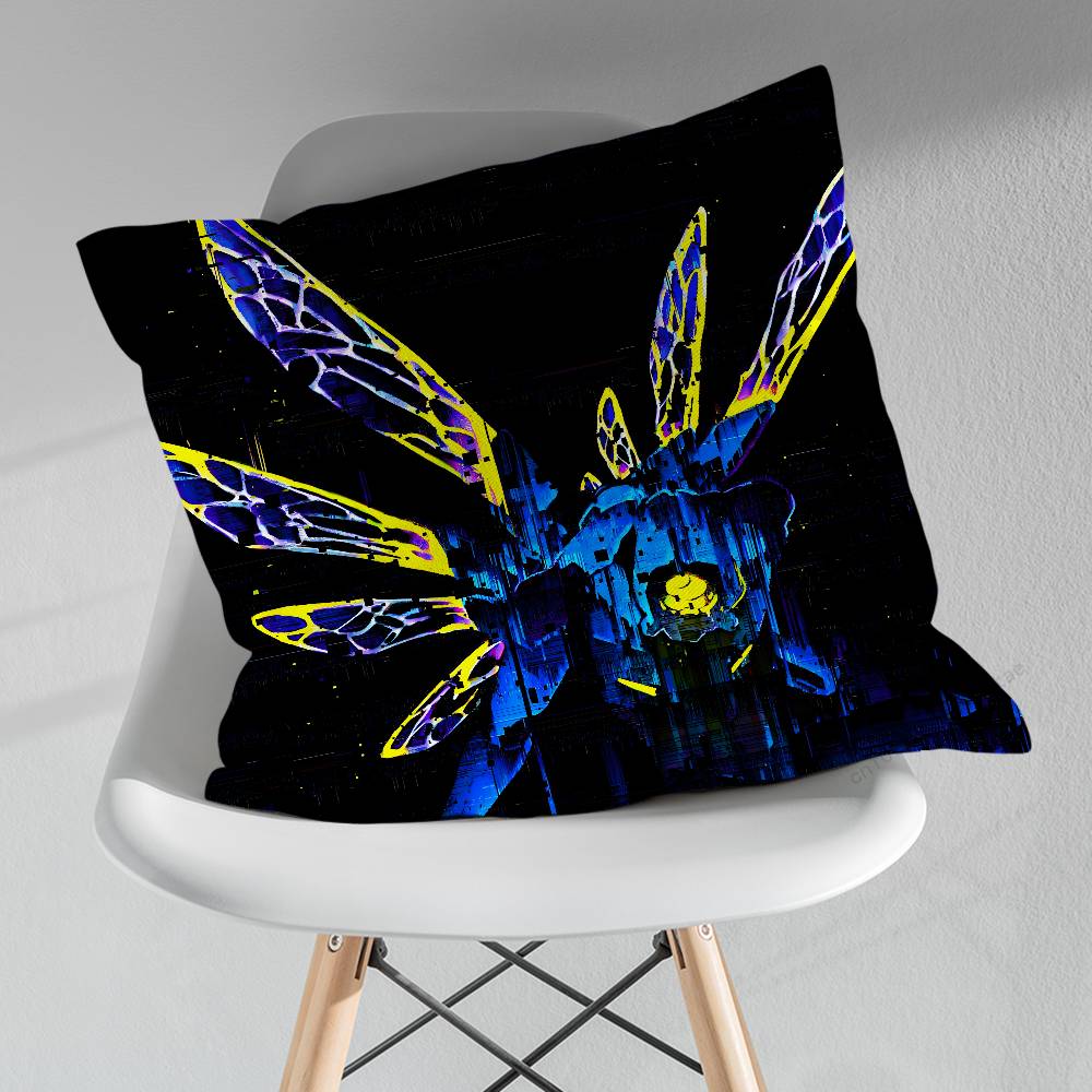 Game UUltrakill Shooting Throw Pillow Case Living Room Sofa Cushion Cover For Home Bedroom Decoration Protector