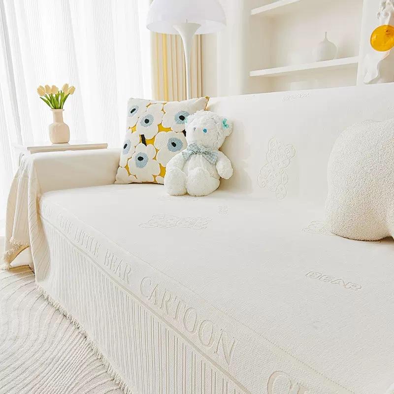 Нескользящий чехол для дивана, утепленный мягкий плюшевый чехол для дивана-полотенца, чехол для подушки для гостиной, чехлы для дивана, чехлы для диванов