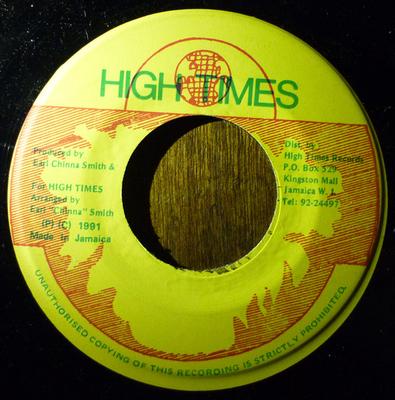 7-дюймовая пластинка РОД ТЕЙЛОР - Правильным путем НИ ОДИН High Times Ямайский регги, ска и даб Б/У