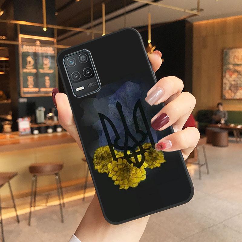 Чехол для телефона с флагом Украины для OPPO Realme GT 2 Pro X2 Pro XT C25S 8 7 6 Pro 6i Realme GT Master C3 C21 C21Y C11 X3 SuperZoom