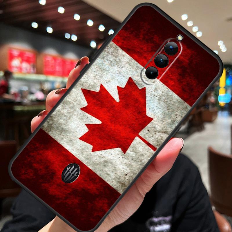 Canada Canadian Flag Case For ZTE Nubia Red Magic 11 10 8 9 8S 9S 10S Pro Plus 10 Air 5G 6R 6 7 6S 7S Pro Cover