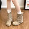 Небольшое увеличение внутренней высоты женские короткие ботинки Birkenstock 0000 новые осенние ботинки на меху ботинки-брюки пряжка модные ботинки