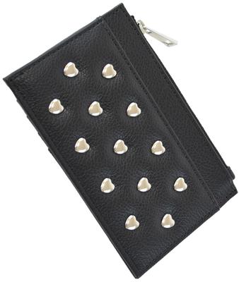 Кейс Altro Rose Black Heart Stud Fragment, Чехол для карт, Слот для карт, IC-карта, Проездной, Тонкий кошелек, 333194-01
