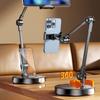 Алюминиевый кронштейн для телефона для съемки сверху, вращающаяся настольная стойка для прямой трансляции, дом