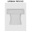 UR Women's Off-Shoulder Slim-Fit T-Shirt