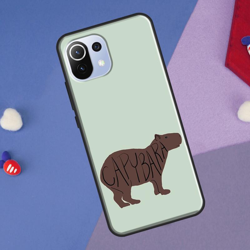 Капибара милое животное Чехол для Xiaomi 13 14 Ultra 11T 12T 13T 14T Pro POCO X7 Pro X3 X5 F3 F5 F6 M6 X6 Pro Case