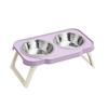 Non-Slip Pet High Footed Bowl Anti-flip Pet Water Feeder Container  for Kitten/Puppy/Bunny